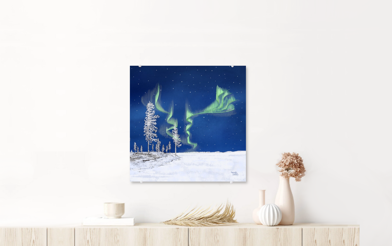 What is Nordic nature wall art and why it works in your interior