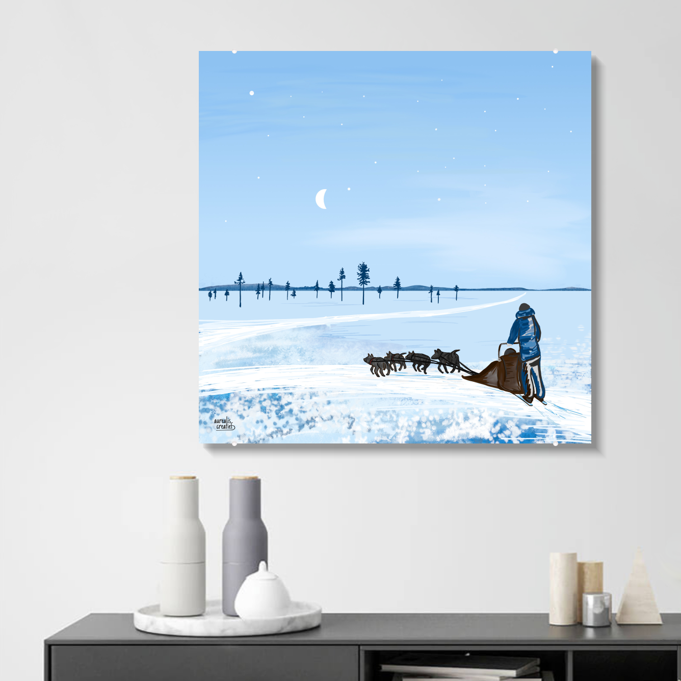 Husky Adventure – Blue Moment