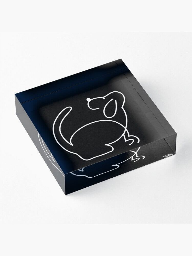 A cheerful floppy-eared dog