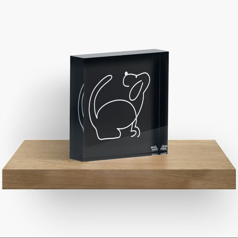 A cheerful floppy-eared dog