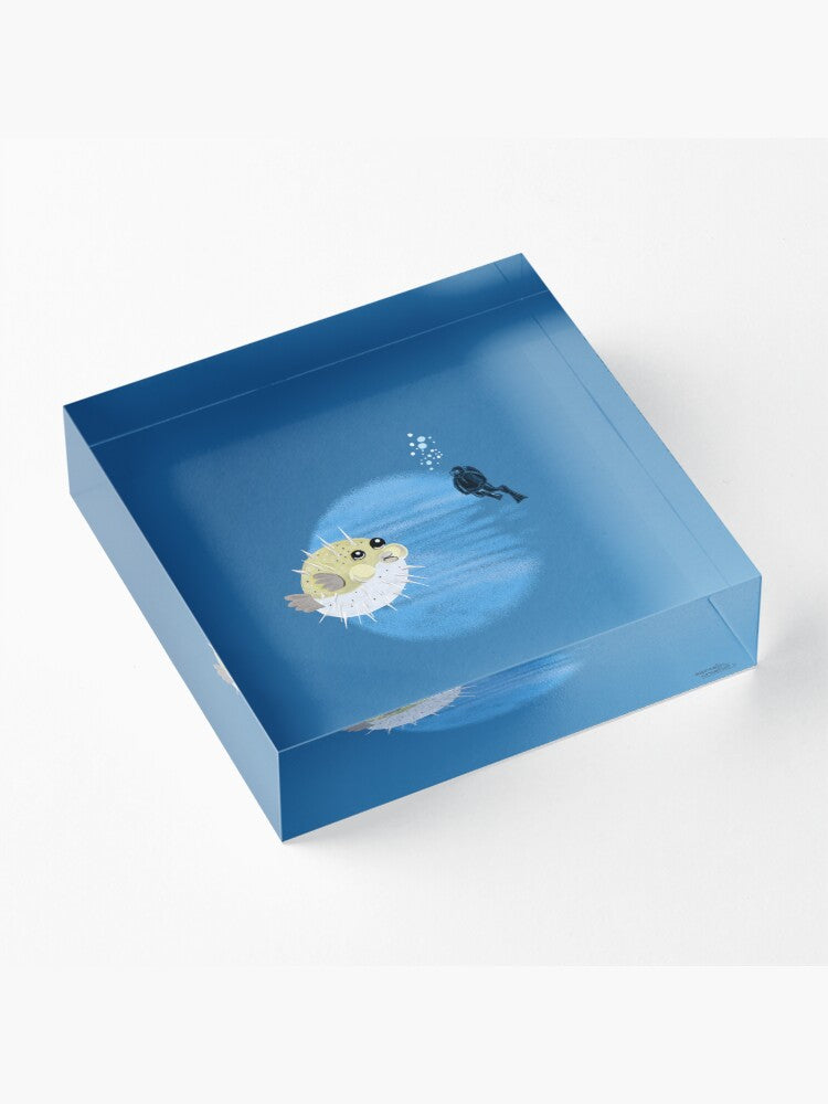 A puffer fish with strong spines