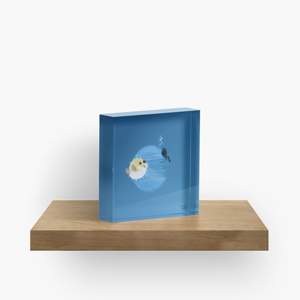 A puffer fish with strong spines