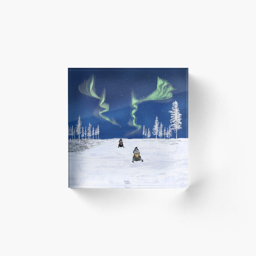 Sneeuwscooter – Noorderlicht