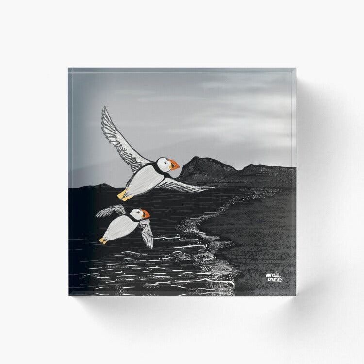 Puffins on the Wind
