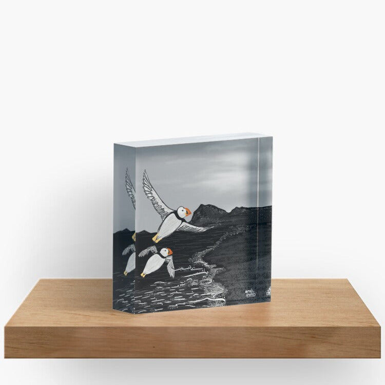 Puffins on the Wind