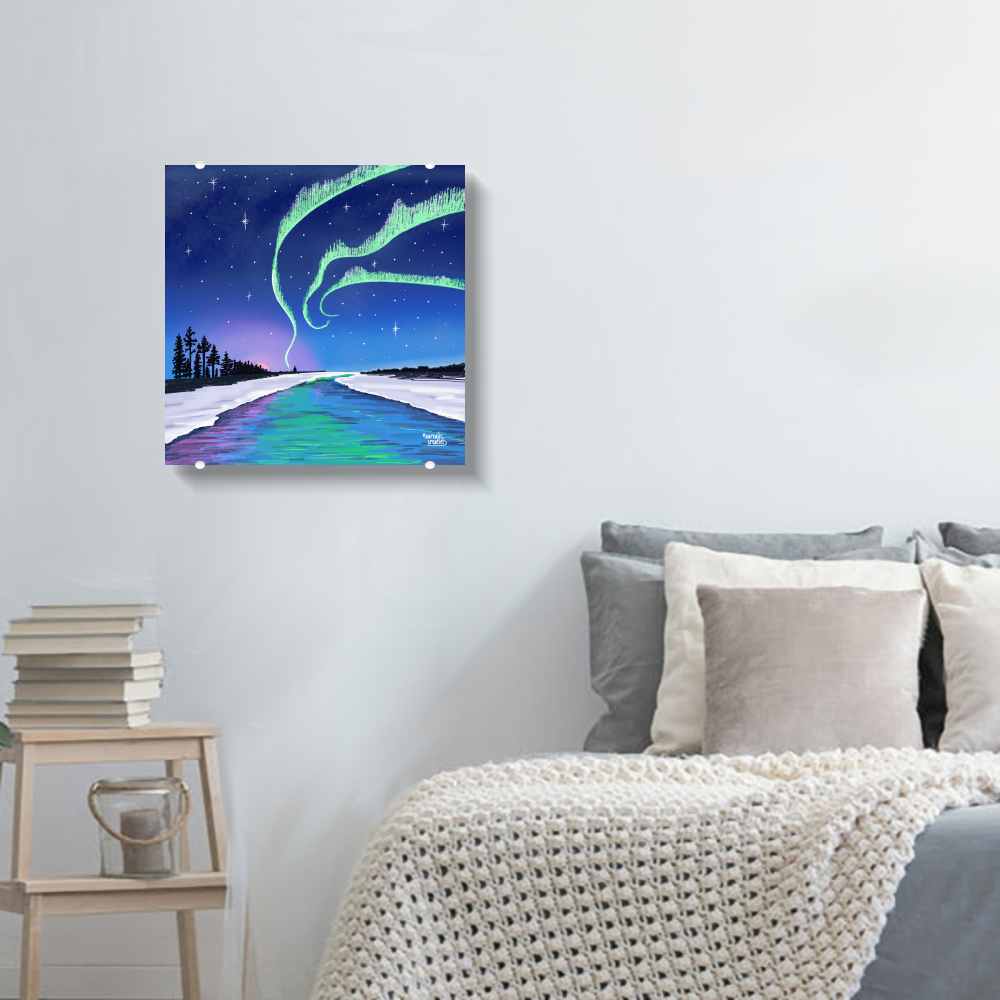 Northern Lights Reflection