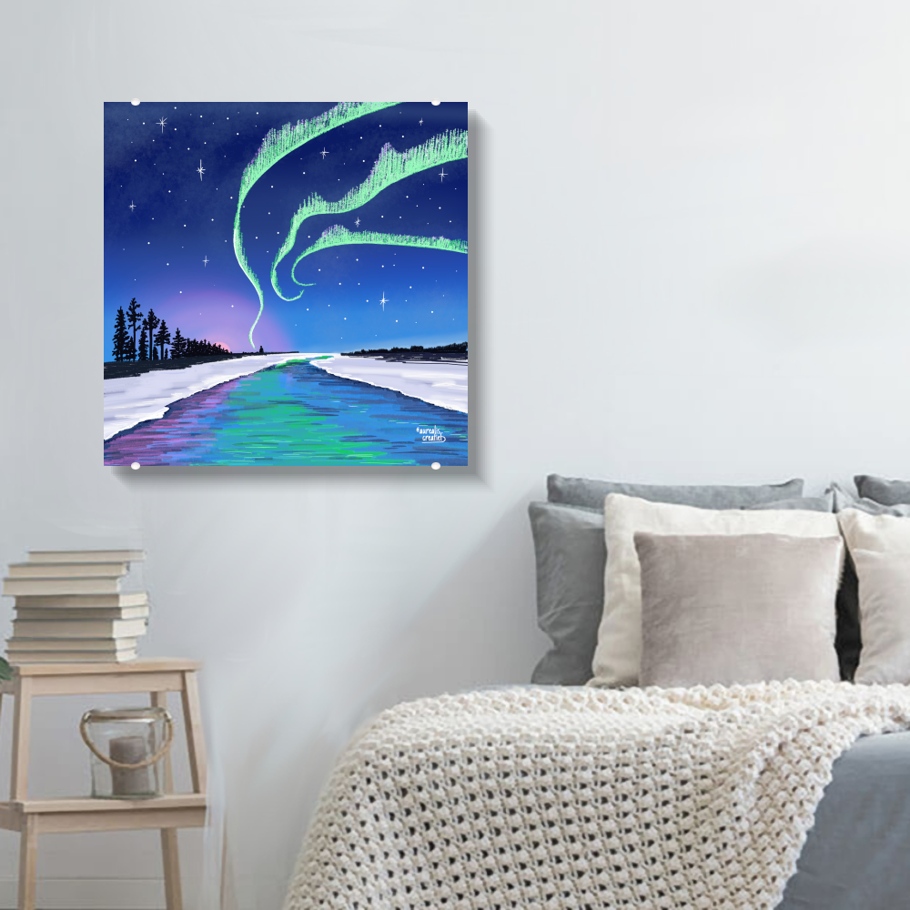 Northern Lights Reflection