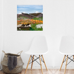 First snow in the Scottish mountains