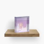 Skiing in a winter wonderland