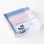 Snowmobile Adventure – Pink sky
