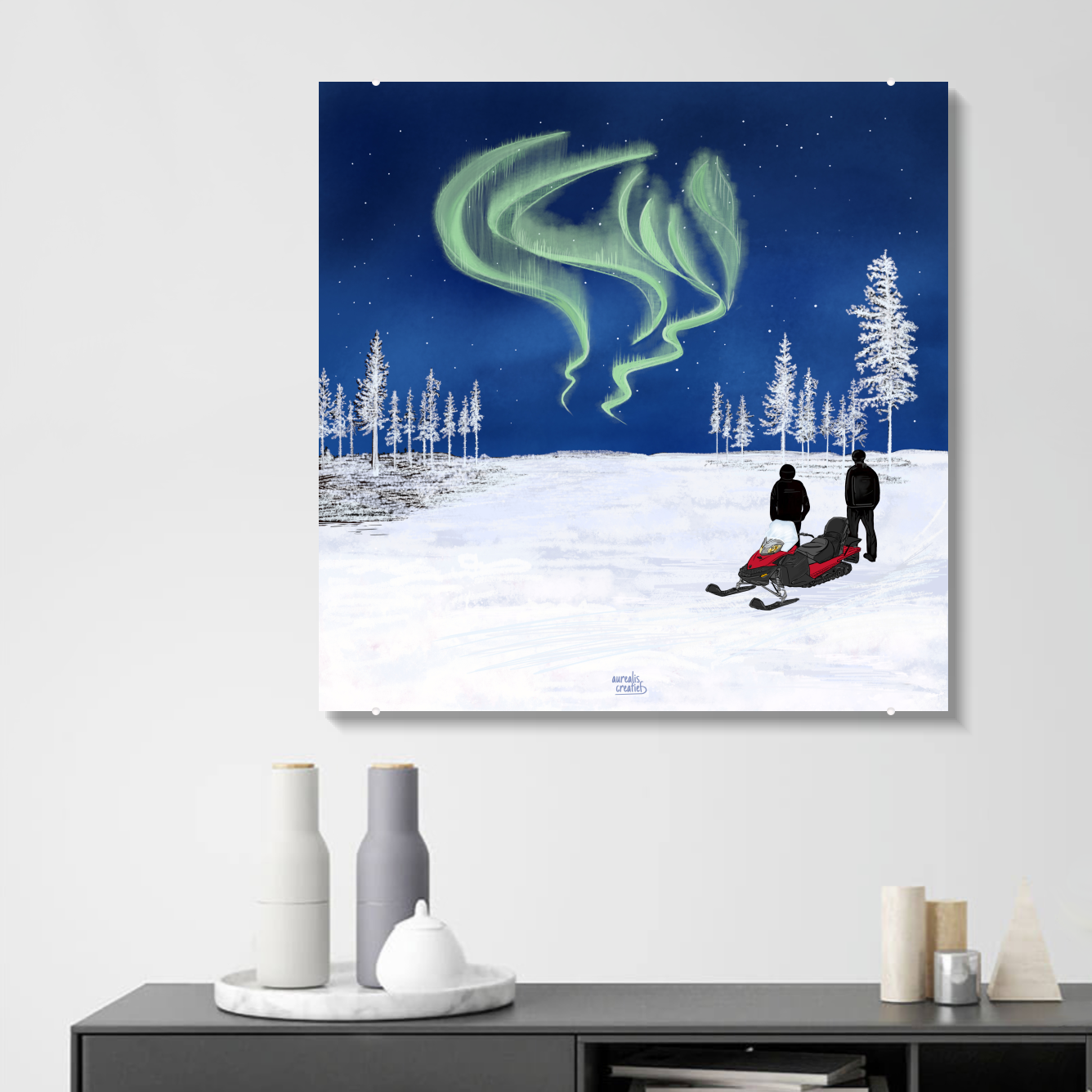 Sneeuwscooter – Noorderlicht II