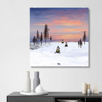 Snowmobile Adventure – Sunset