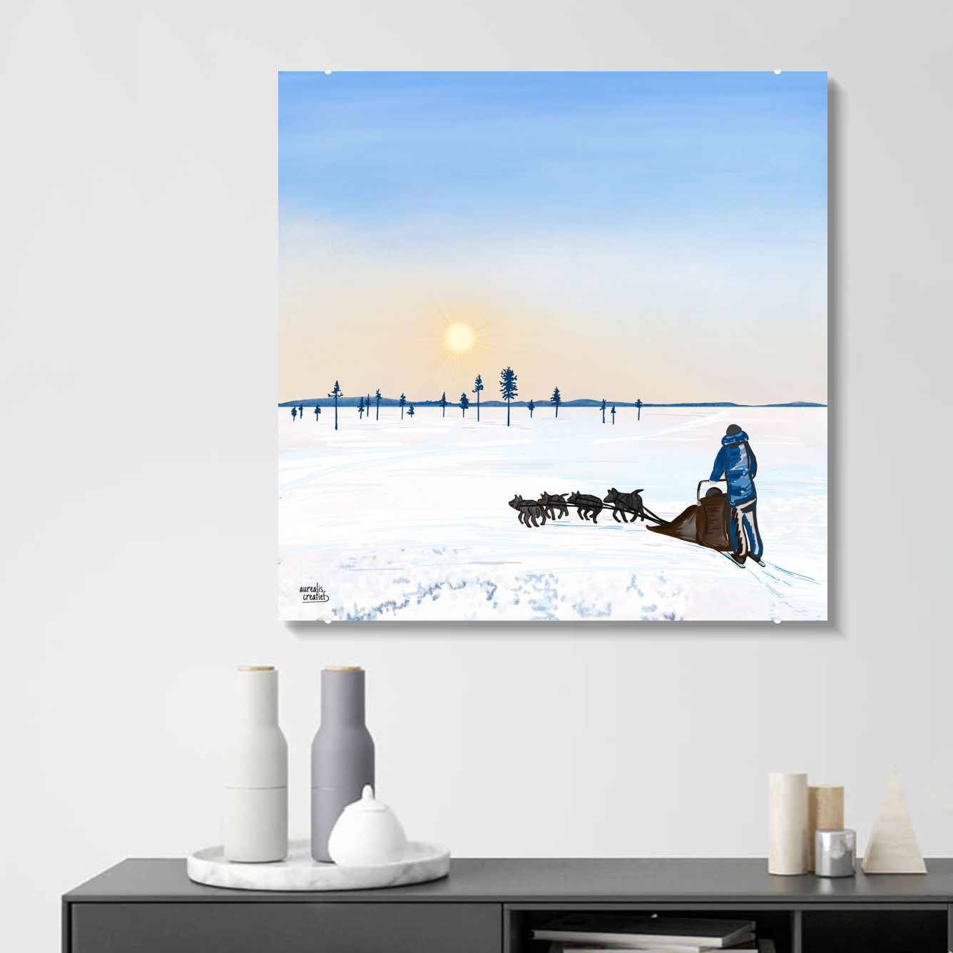 Husky Adventure - Sunrise