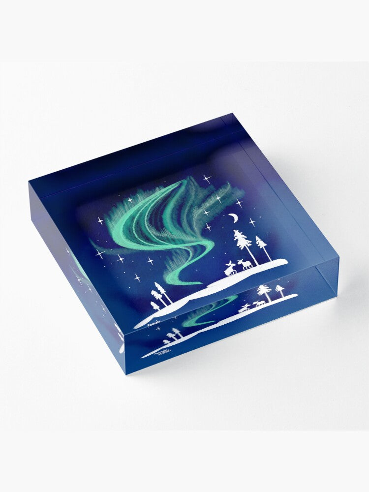 Magical darkness at Santa Claus's house