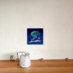 Magical darkness at Santa Claus's house