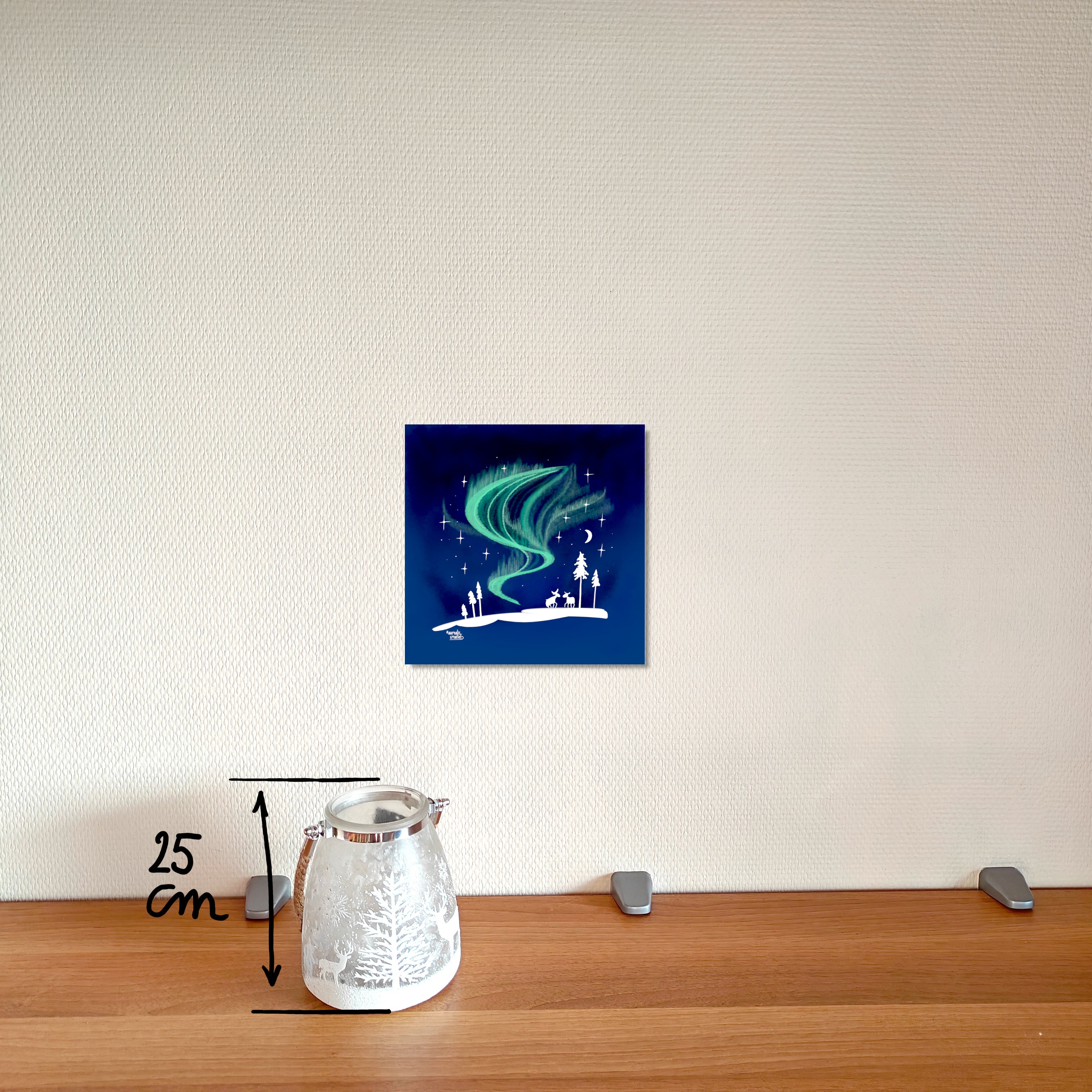 Magical darkness at Santa Claus's house